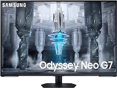 SAMSUNG Ecran PC gaming  Odyssey Neo G7 G70NC 43"" 4K UHD Blanc