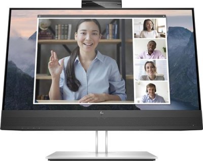 HP Ecran PC  E24mv G4 Full HD 60 Hz 5 ms 23.8 Noir, Argent