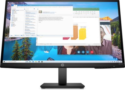 HP &Eacute;cran PC  M27ha 27 LED FHD 60Hz 5ms HDMI USB Noir 