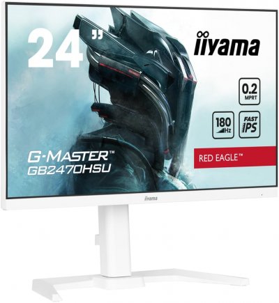 IIYAMA Ecran PC  G-MASTER GB2470HSU-W6 23.8 LED Full HD 0,2 ms Blanc 