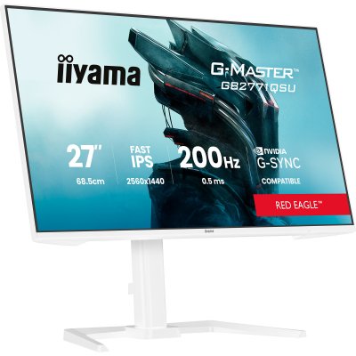 IIYAMA &Eacute;cran PC  G-MASTER GB2771QSU-W1 27"" Wide Quad HD 200Hz Fast IPS Hauteur ajustable