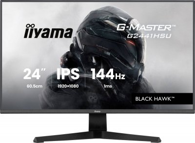IIYAMA Ecran PC  G2441HSU-B1 23.8"" FHD 144Hz/IPS/1ms/Adpat.Sync/FS