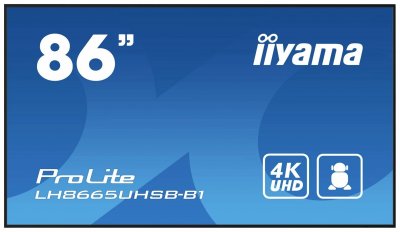IIYAMA Ecran PC >   Ecran PC  86IN LCD 3840X2160 8MS 