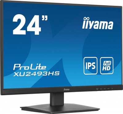 IIYAMA Ecran PC  PROLITE XU2493HS-B6 24"" FHD/IPS/100Hz/0.5ms/HDMI