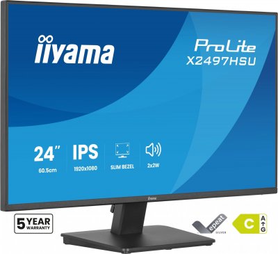 IIYAMA Ecran PC  X2497HSU-B1 23.8"" FHD 120Hz/IPS/4ms/AdaptiveSync