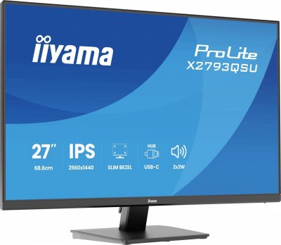 IIYAMA Ecran PC  X2793QSU-B1 27"" QHD/75Hz/IPS/1ms/Adaptive Sync