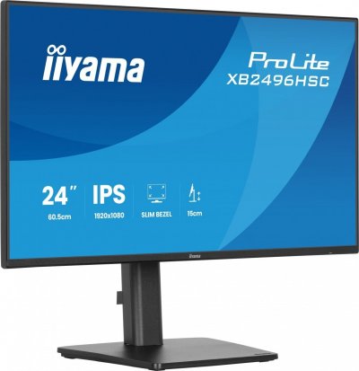 IIYAMA Ecran PC  XB2496HSC-B1 24"" FHD/144Hz/IPS/USB-C PD 65W