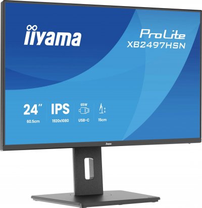 IIYAMA Ecran PC  XB2497HSN-B1 23.8""FHD/100Hz/IPS/1ms/Pivot/AdaptS