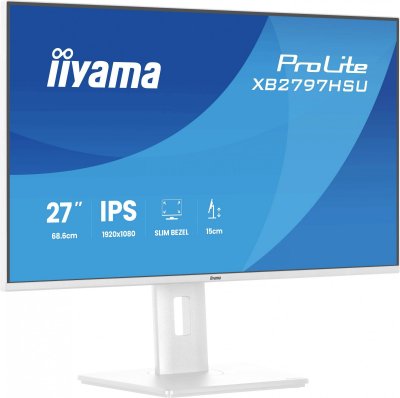 IIYAMA Ecran PC  XB2797HSU-W1 27"" FHD/120Hz/IPS/1ms/Pivot/AdaptiveS