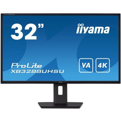 IIYAMA Ecran PC  XB3288UHSU-B5  32"" 4K/60Hz/VA/3ms/HUB/NTSC 95%