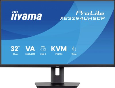 IIYAMA Ecran PC  XB3294UHSCP-B1 31,5"" 4K 60Hz/VA/2ms/Adapt.Sync/FS