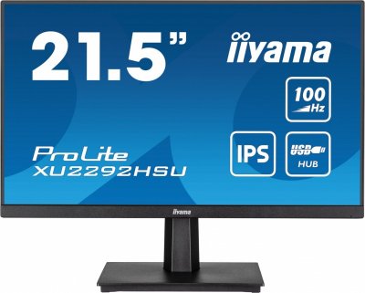 IIYAMA Ecran PC  XU2292HSU-B6 21.5""/100Hz/FHD/IPS/0.4ms/FreeSync
