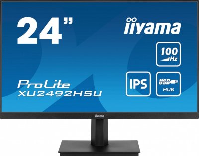 IIYAMA Ecran PC  XU2492HSU-B6 24"" FHD/100Hz/0.4ms/IPS/FreeSync