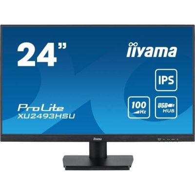 IIYAMA Ecran PC  XU2493HSU-B6 24""FHD/100Hz/IPS/1ms/Hub USB/FreeSync