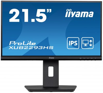 IIYAMA Ecran PC  XUB2293HS-B3 21.5"" FHD/75Hz/IPS/Pivot/DP/HDMI/HP 