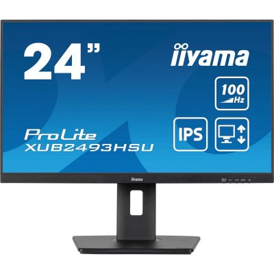 IIYAMA Ecran PC  XUB2493HSU-B6 24""/FHD/100Hz/IPS/1ms/PIVOT/FreeSync