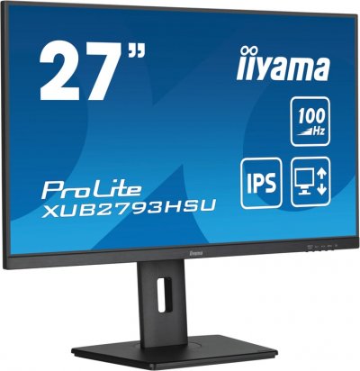 IIYAMA Ecran PC  XUB2793HSU-B7 - 27"" FHD/100Hz/IPS/1ms/AdaptSync