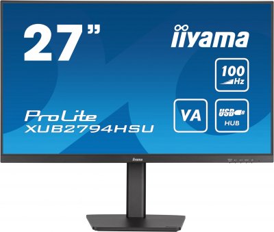 IIYAMA Ecran PC  XUB2794HSU-B6 27"" FHD/100Hz/VA/1ms/PIVOT/FreeSync