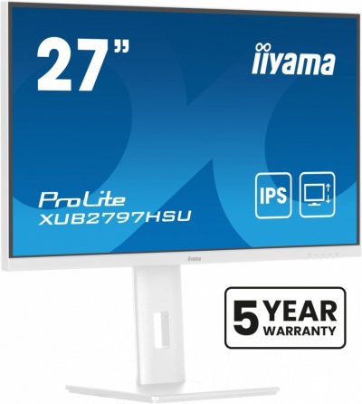 IIYAMA Ecran PC  XUB2797HSU-W2 27""FHD/100Hz/IPS/1ms/Pivot/AdaptSync