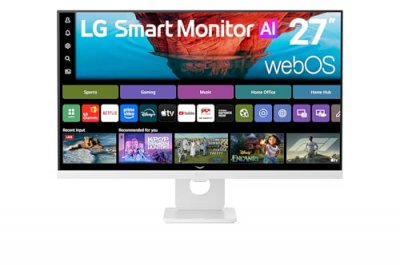 LG Ecran PC  27U731SB-W 27"" 4K UHD Blanc