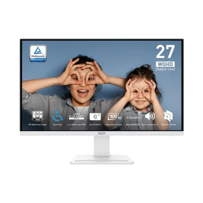 MSI Ecran PC  MP273QW E2 27"" QHD/100Hz/1ms/IPS/FreeSync Blanc 