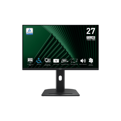 MSI Ecran PC  PRO MP275PG 27"" FHD/100Hz/IPS/Pivot/HP/AdaptivSync
