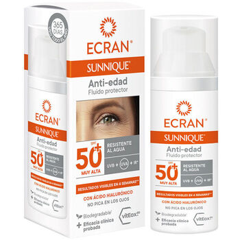 ECRAN  Sunnique soin visage anti-&acirc;ge SPF50+ 50 ml