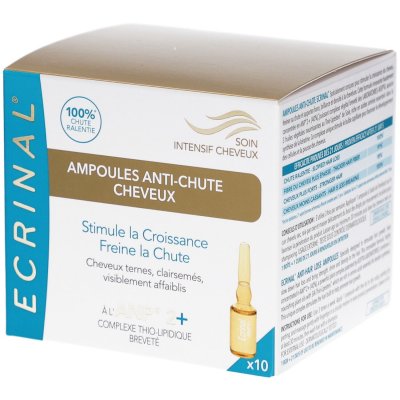 ECRINAL  Ampoules Anti-Chute &agrave; l'Anp2+ - Bo&icirc;te 10 ampoules de 5 ml