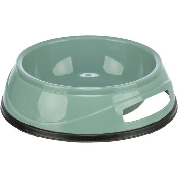TRIXIE Ecuelle Plastique, Anneau Caoutchouc, 0,3 L/&Oslash; 12 Cm - Mon Animalerie