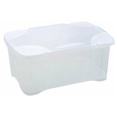 LES TENDANCES EDA - Coffre clip'box 30l couv av charnieres naturel ref 10818 na sx10