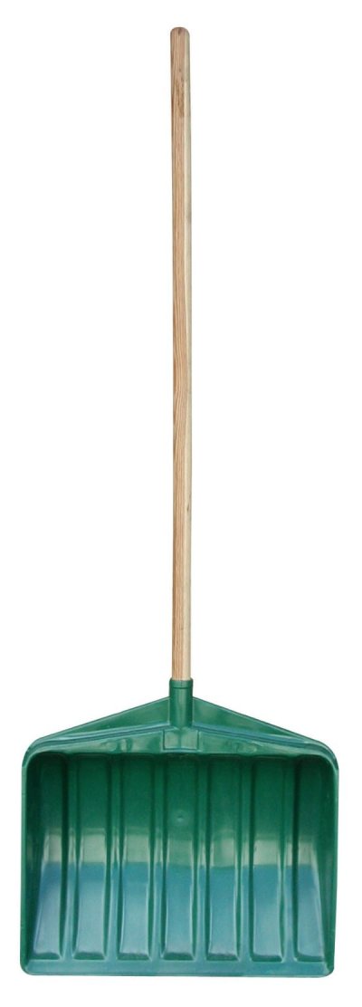 OUTIFRANCE EDA - Pelle &agrave; Neige en Plastique - Manche en Bois - D&eacute;neigement Pratique - 46 x &Oslash;2,8 x 145 cm