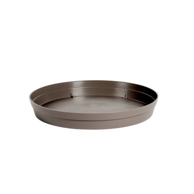EDA  Plastiques Soucoupe Toscane 13618 BR.T SX6 Taupe 28 x 28 x 4,5 cm