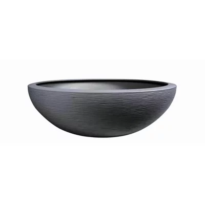 EDA  Pot de fleur Vasque Graphit Anthracite