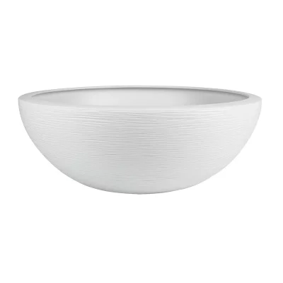 EDA  Pot vasque Graphit &Oslash;59cm - Contenance 39L - Blanc c&eacute;rus&eacute;