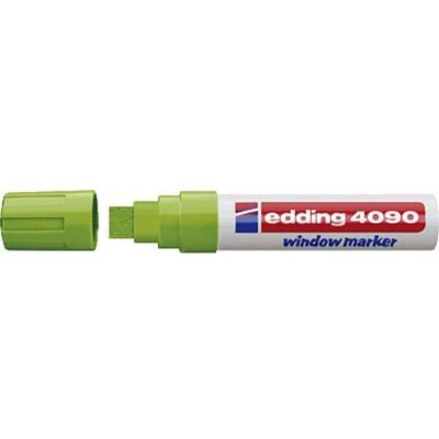 EDDING  - 4-4090011 4-4090011 Marqueur craie vert clair 4 mm, 15 mm