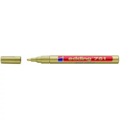 EDIN Edding 4-751-9-053 marqueur peinture pointe fine or