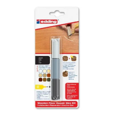 EDDING  9031001 cire de restauration pour plancher en bois kit 8902