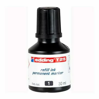 EDDING  Encre De Recharge Pour Marqueurs Permanents Noir, 30 Ml 1 Unit&eacute;(S)