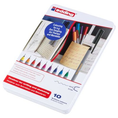 EDDING  feutres 10 pcs multicolore 55