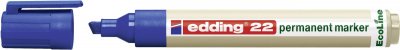 EDDING  Marqueur Permanent Ecoline E-22 Bleu 10 Unit&eacute;(S)