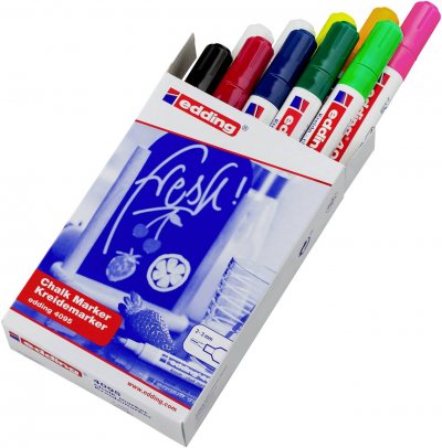 EDDING  Marqueurs &Agrave; Craie 10 Pcs Multicolore 4095