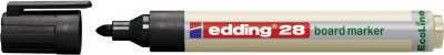 EDDING  Marqueurs effa&ccedil;ables rechargeables Ecoline  E28 - Noir