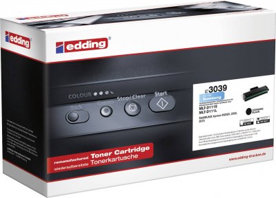 EDDING  Toner ersetzt Samsung MLT-D111S, MLT-D111L compatible noir 1500 Pages 3039