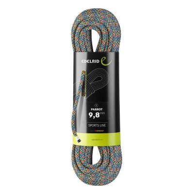 EDELRID  Corde escalade Parrot 9,8mm 60m Multicolore Unique