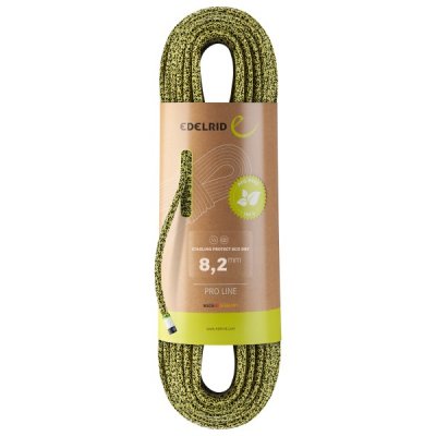 EDELRID  - Starling Protect Eco Dry 8,2mm - Corde &agrave; double Yellow / Night - 70 m