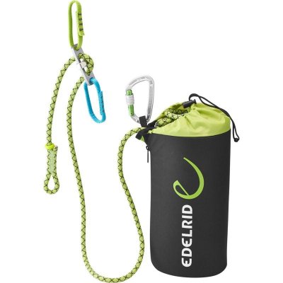 EDELRID  - Via Ferrata Belay Kit II - Kit d'assurage secondaire taille 25 m, gris/ oasis 