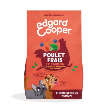 EDGARD & COOPER  - Croquettes Au Poulet Et Saumon Pour Chien - 2,5kg