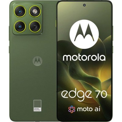 MOTOROLA Edge 70 (5G) 512 Go, Vert fonc&eacute; - Neuf