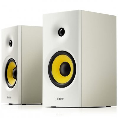 EDIFIER  R1080BT Haut-Parleur 2-Voies 24 W Blanc avec Fil &sans Fil