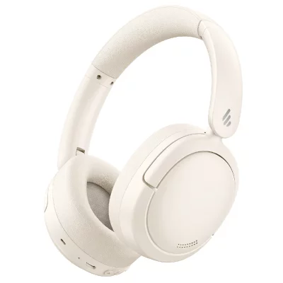 EDIFIER  V80 Casque hybride antibruit actif BLUETOOTH, SANS FIL - Ivoire 
